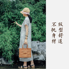 米马成衣 又舒适又正式的常服旗袍 天丝与亚麻带来的透气感