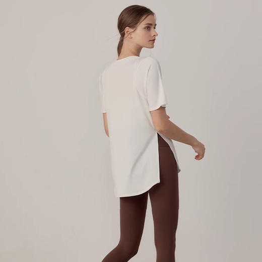 跃牌【禅语梵心】夏新跑步速干衣女速干健身短袖T恤DX2616 商品图4