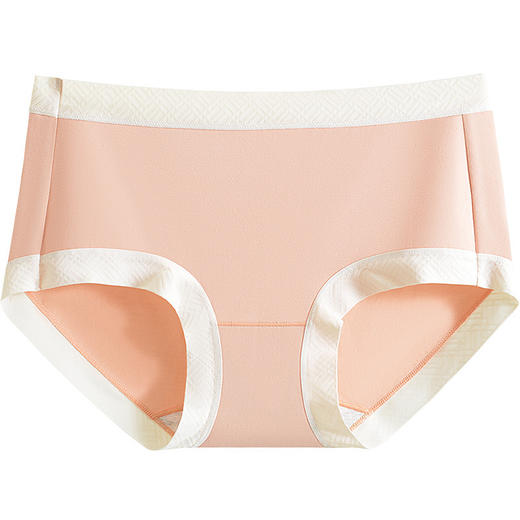 60支长绒棉无痕抗菌内裤女纯棉中腰薄款透气女士三角裤 商品图4