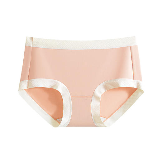 60支长绒棉无痕抗菌内裤女纯棉中腰薄款透气女士三角裤 商品图6