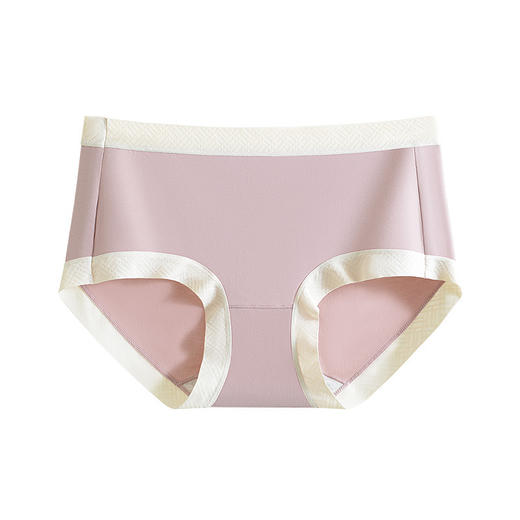 60支长绒棉无痕抗菌内裤女纯棉中腰薄款透气女士三角裤 商品图5