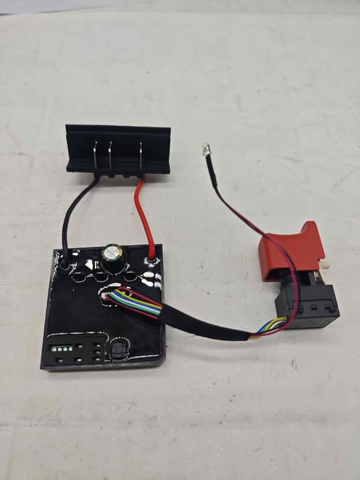 【货号00058】适配东成298扳手控制板开关东成DCA298扳手控制器带插脚 商品图0