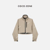 刘一一&COCO ZONE100棉%春秋款立领防风冲锋衣拉链短外套23C29516 商品缩略图0