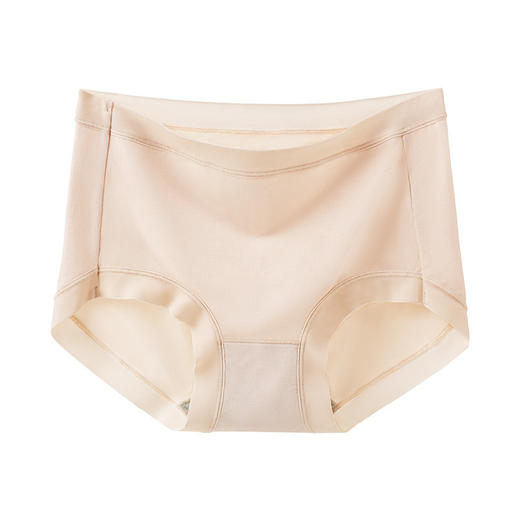 60支兰精莫代尔内裤女士中腰三角裤女冰丝感无痕裤头 商品图5