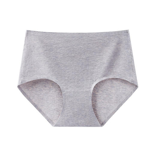 60支新疆长绒棉花纱女士内裤无痕透气中高腰裆内裤女 商品图4