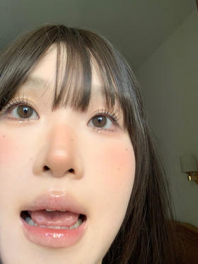 半年抛 小梨子 gugucon  小直径14.0 着色13.1 (同品牌多副更划算 选款色板在详情页内)  基弧3.8 含水38％ 韩国 清透灰绿色美瞳