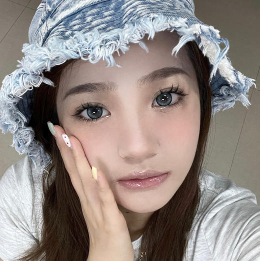 【大直径月抛】雾中青·Kikicon丨14.5mm（月抛/2片装） 商品图4