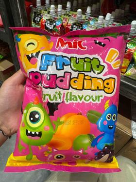 MIC大眼萌可吸果汁布丁840克粉色