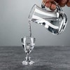 白酒杯小烈酒杯 1个 水晶玻璃高脚杯一口杯 小酒盅子弹杯 分酒器酒杯 商品缩略图0