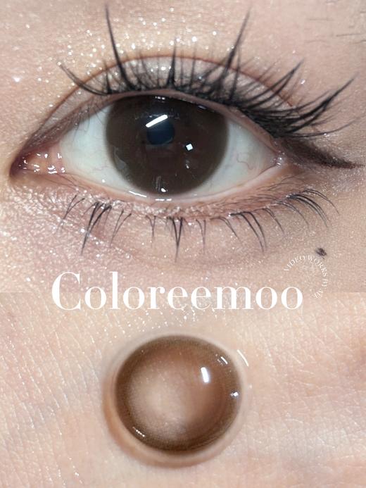 【🍃淡颜自然年抛】泡泡生巧 泡泡奢黑 Coloree Moo 商品图1