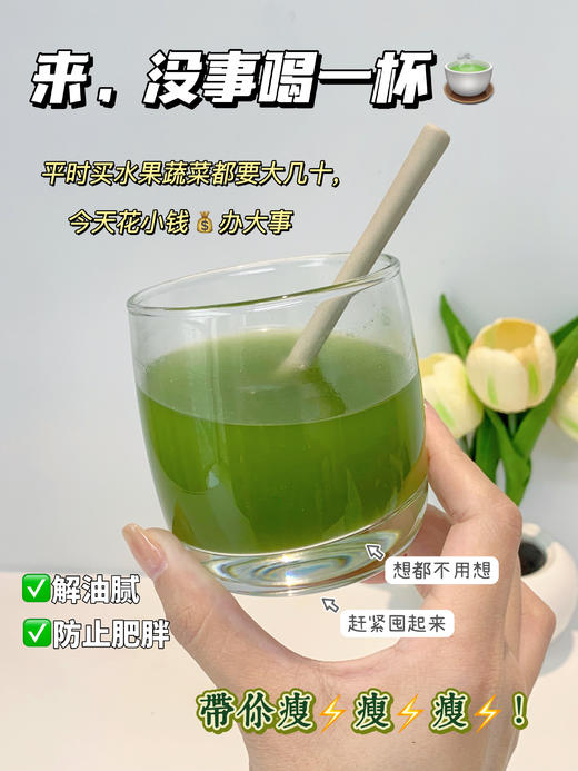 【资养天下五清粉】巨清肠排毒素!吃外卖吃夜宵闭眼冲!!富含丰富的膳食纤维和多种维生素！O添加糖!低脂低热量! 商品图2