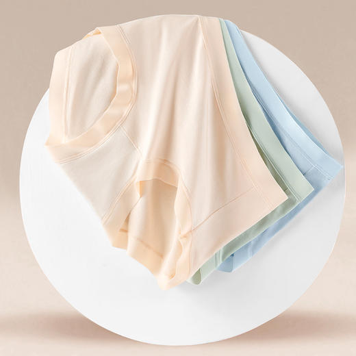 60支兰精莫代尔内裤女士中腰三角裤女冰丝感无痕裤头 商品图8