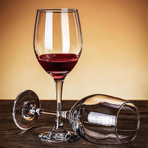 高脚杯红酒葡萄酒杯 无铅玻璃洋酒杯 1个 家用酒店轻奢高档轻奢高档20cm高 商品图0