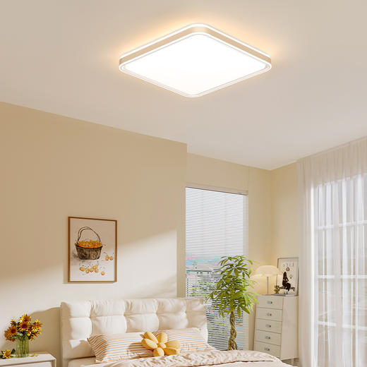 欧普（OPPLE）led吸顶灯具家用方形卧室灯怡然儿童现代简约馨房间灯 商品图4