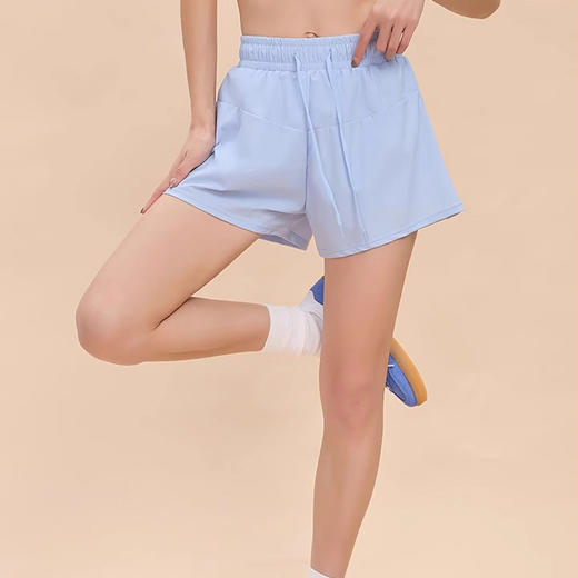 跃牌【禅语梵心】夏季速干防嗮凉感跑步健身裤防走光舞蹈瑜伽裤DK2646 商品图0