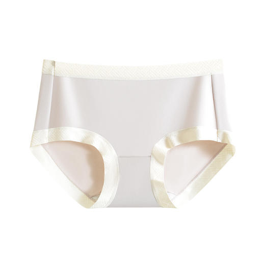 60支长绒棉无痕抗菌内裤女纯棉中腰薄款透气女士三角裤 商品图8