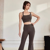 跃牌【禅语梵心】春夏莱卡运动裸感瑜伽裤女高腰提臀喇叭CK2572 商品缩略图4