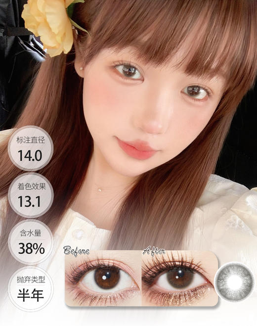 【🤹半年抛 · 店主推荐】小梨子 半年抛 GUGUCON 商品图0