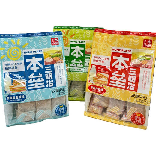 本垒三明治牛油果肉松味360g 商品图3