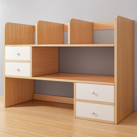 【桌面书架置物架】卧室办公室桌上小型多层架子 客厅书桌收纳简易书柜 商品图3