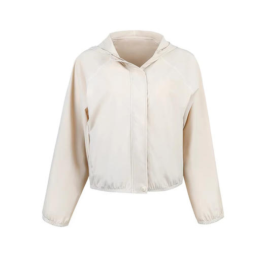 跃牌【禅语梵心】防嗮服健身服女运动休闲外套户外连帽薄上衣WT2632 商品图4