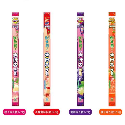 悠哈-萨可爱乳酸菌味软糖长款32.9g 商品图0