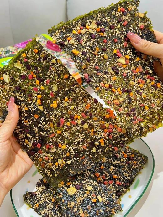 皇饿吗原味大脸果蔬海苔40g/包 商品图1