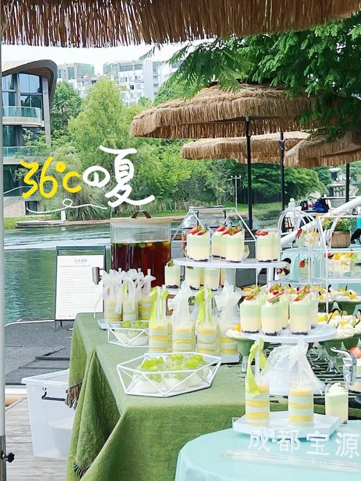 夏日绿色系会议茶歇 商品图5