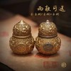 【48小时发货】刻己 葫芦铜摆件 手把件 祥云葫芦 桌面装饰 国风创意礼物 商品缩略图3