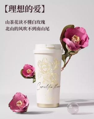 GERM山茶花闪耀保温杯-郁山茶-白粉-500ml 商品图2