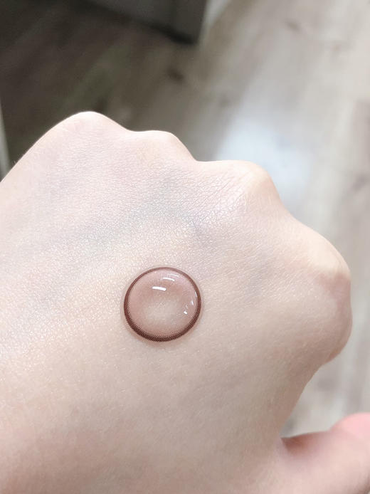 艾吉拉Loveiikira 闪闪棕 日抛 十片 14.2mm 参考着色13.5mm 基弧8.5 含水50% 新锐国货 商品图5