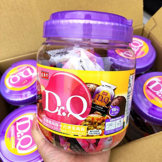 盛香珍双味蒟蒻果冻水蜜桃百香果912g 商品图0