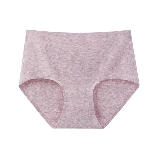 60支新疆长绒棉花纱女士内裤无痕透气中高腰裆内裤女 商品图3