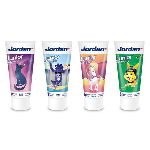 Jordan*儿童牙膏（混合水果味）6-12岁 商品图0