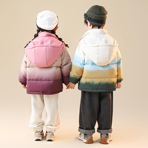 【反季】小黄鸭儿童羽绒服白鸭绒外套保暖加厚男女童宝宝羽绒服 商品图2