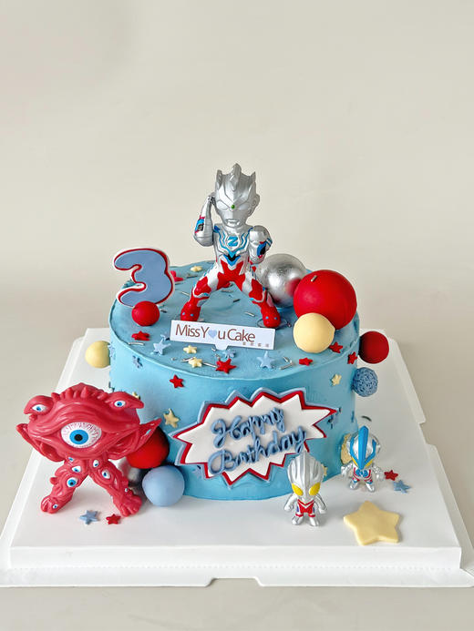 定制款裸蛋糕 - 光之战 商品图0