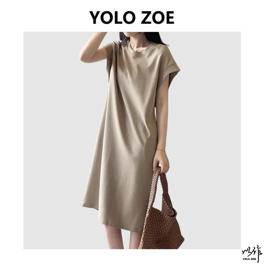 YOLO ZOE 以作 飞飞袖连衣裙 商品图0