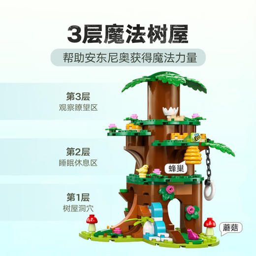 乐高积木L43251乐高迪斯尼公主系列安东尼奥的动物庇护所 商品图4