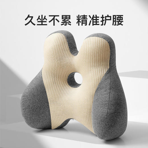 【网红办公室座椅靠垫腰】突护腰椅子工位久坐神器 汽车腰靠腰枕靠背垫  商品图8