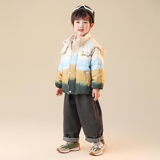 【反季】小黄鸭儿童羽绒服白鸭绒外套保暖加厚男女童宝宝羽绒服 商品图6