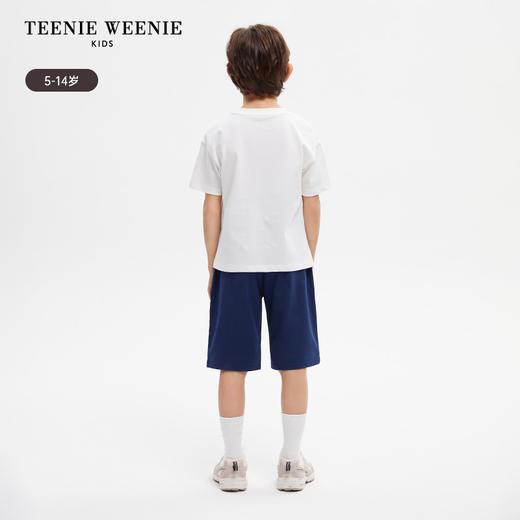 TeenieWeenie Kids小熊童装夏季男童宽松印花舒适百搭短裤TKTM24Y604R 商品图3
