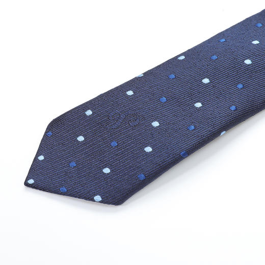 【礼盒款&简约波点】罗蒙8厘米拉链领带婚礼婚庆时尚通勤男士领带 商品图7