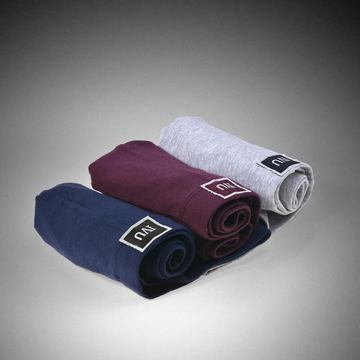 【3F】IVU男棉质内裤组合三条装舒适中腰平角裤 混合色MX2 M 商品图1