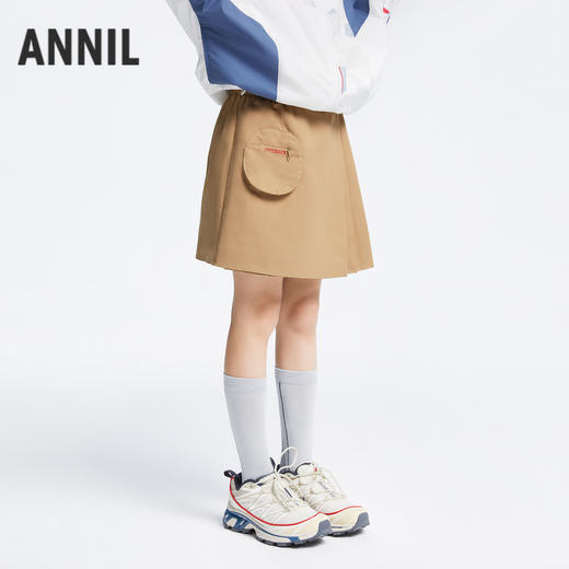 女童全腰梭织短裙夏季新款安奈儿童装EG423125 商品图2