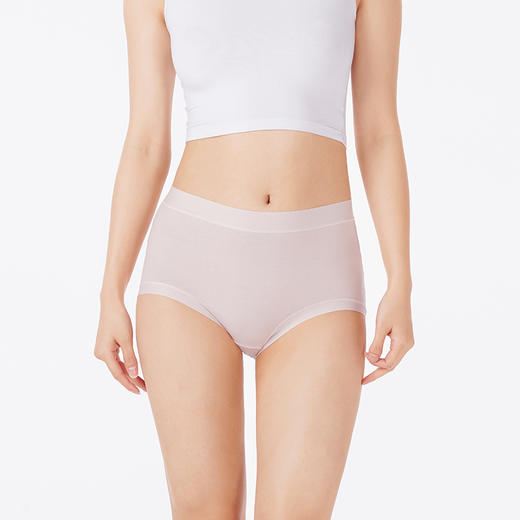 都市丽人内裤宽版包覆平角裤舒绒棉女士内裤LKT4B4 商品图1