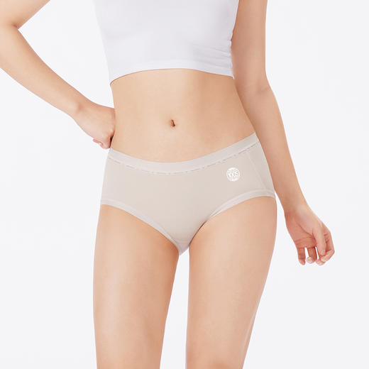 都市丽人内裤舒肤棉平角裤100支棉女士内裤LKT5L6 商品图3
