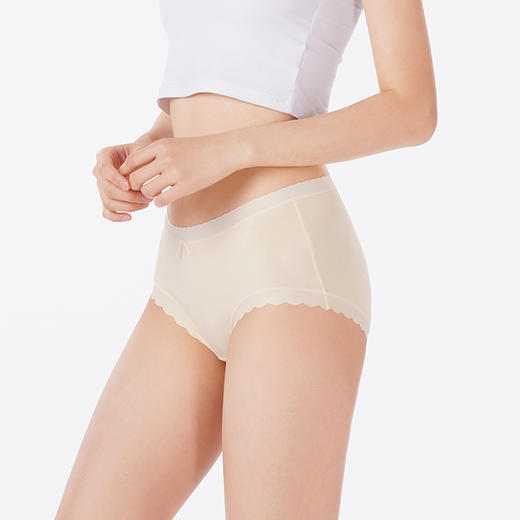 都市丽人内裤舒肤棉平角裤舒绒棉女士内裤LKT5K8 商品图2