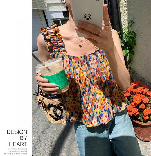 张贝碎花上衣 商品图7