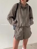 shyshystill/shy202404030/盛夏轻薄户外运动服连帽抽绳长袖 商品缩略图2