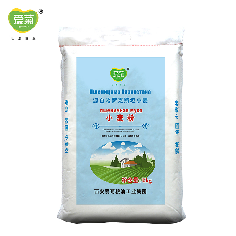 爱菊哈萨克斯坦小麦粉5kg
